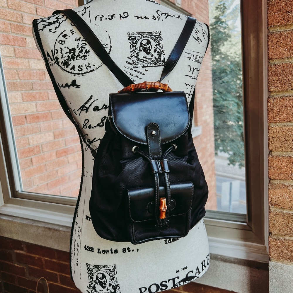 Gucci Bamboo backpack